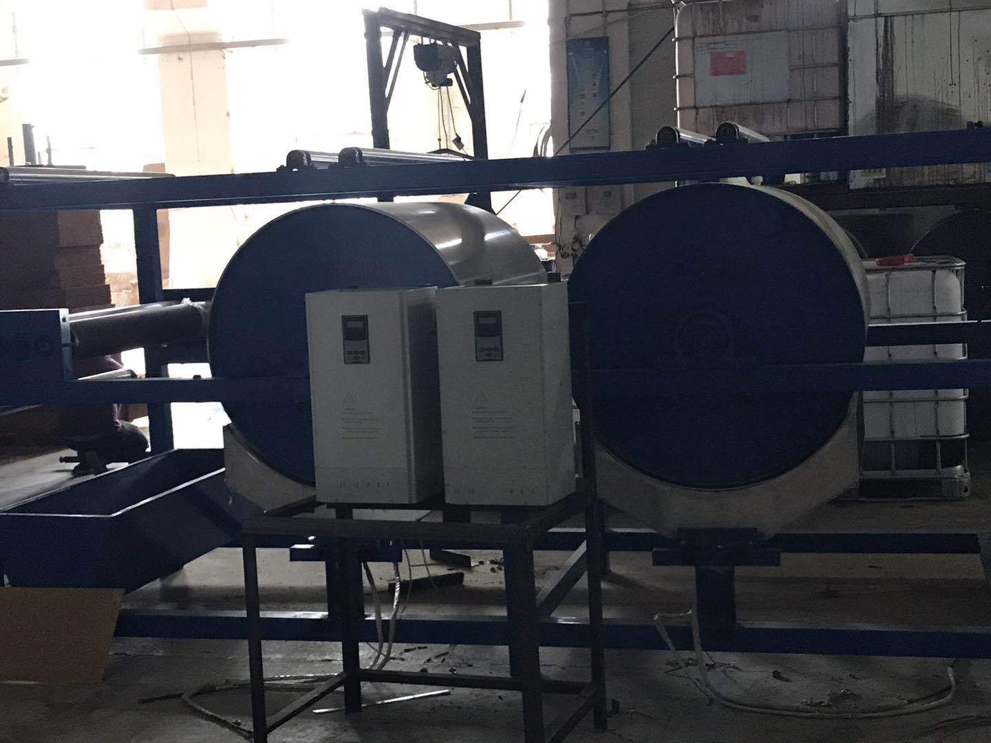 滾筒濕簾電磁感應加熱